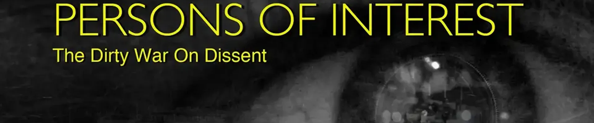 Persons of Interest: The Dirty War on Dissent (2013) — directed by Haydn Keenen, cinematography by Glenn Hanns ACS