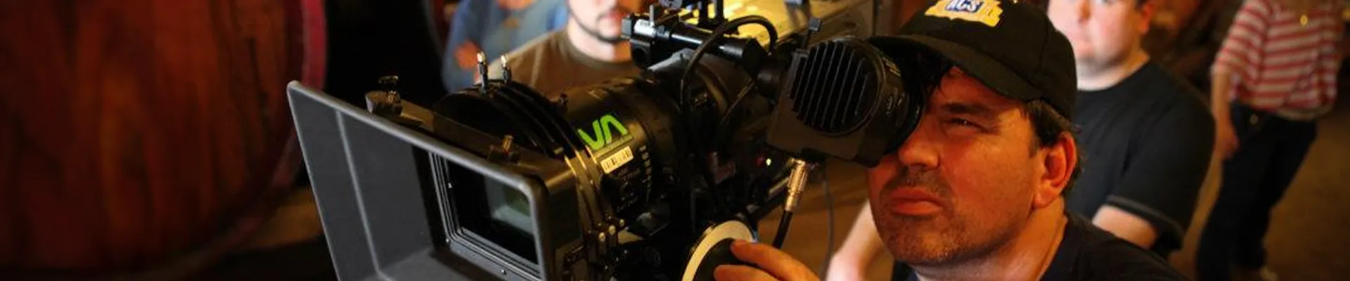 Glenn Hanns ACS on set with director Josh Groom — TVC production