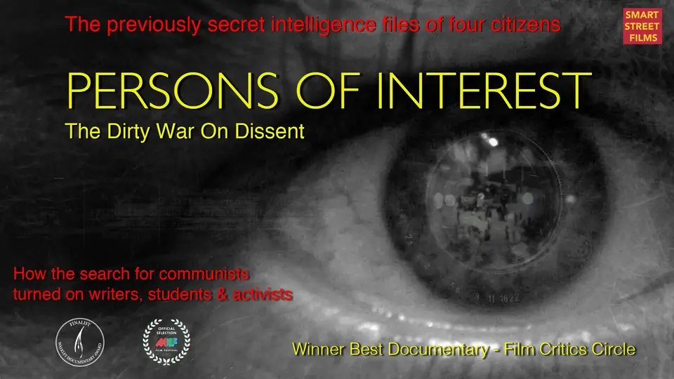 Persons of Interest — The Dirty War on Dissent, SBS documentary series, cinematography Glenn Hanns ACS